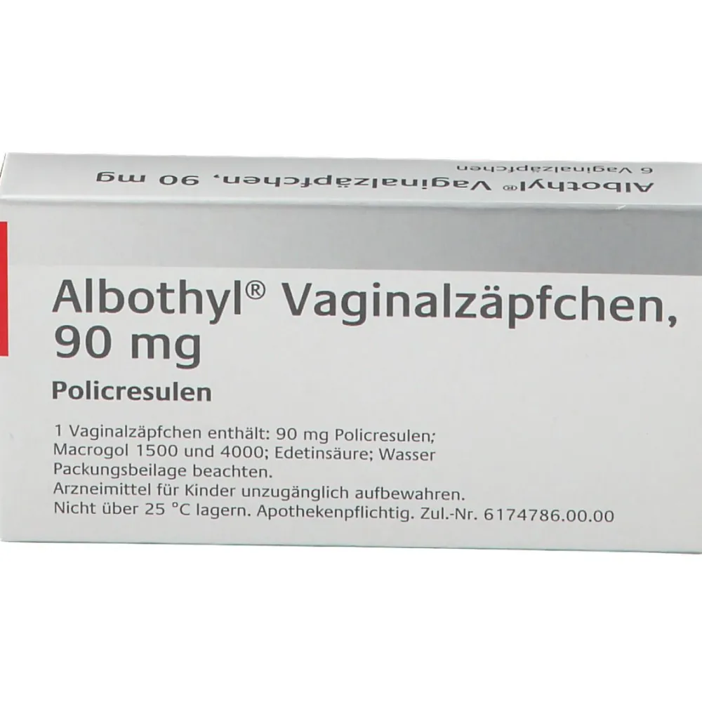 Albothyl® Vaginalzäpfchen| Hot
