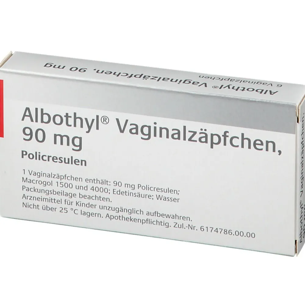 Albothyl® Vaginalzäpfchen| Hot