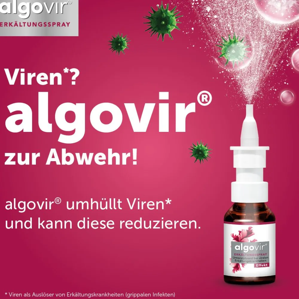 algovir® Erkältungsspray Effekt| New