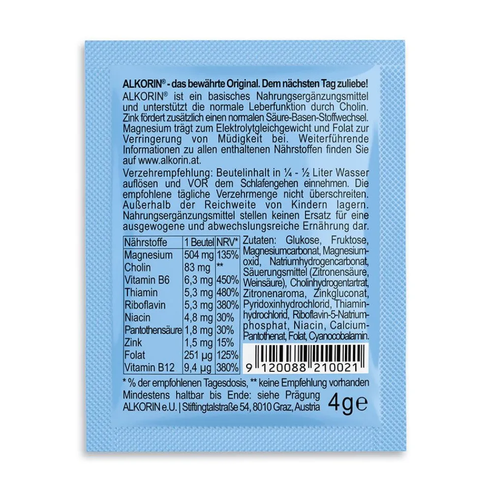 ALKORIN® Dem nächsten Tag zurliebe> Outlet