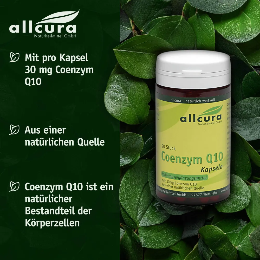 Coenzym Q 10 Kapseln|allcura Sale