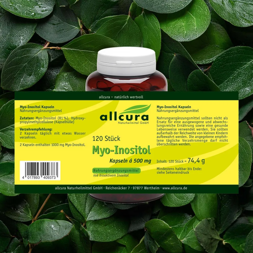 allcura Myo-Inositol 500 mg> Online