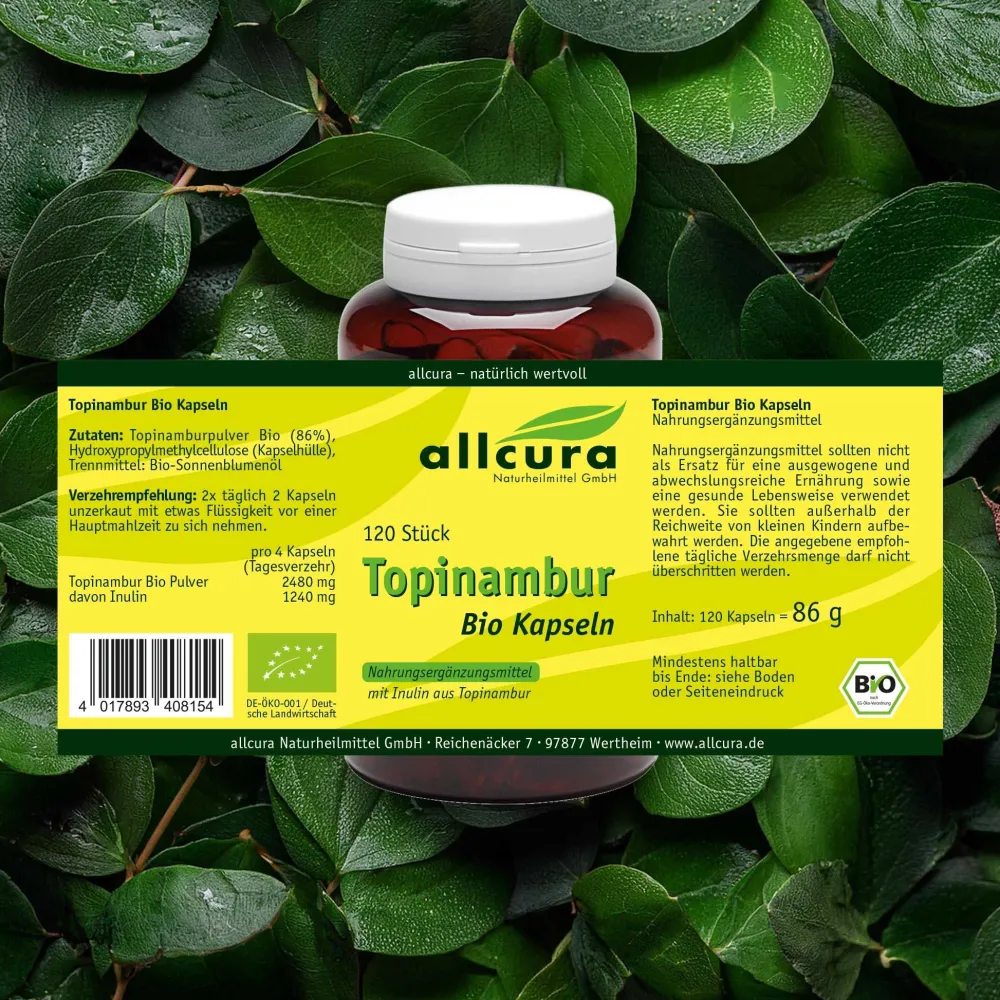 Topinambur Kapseln|allcura Best