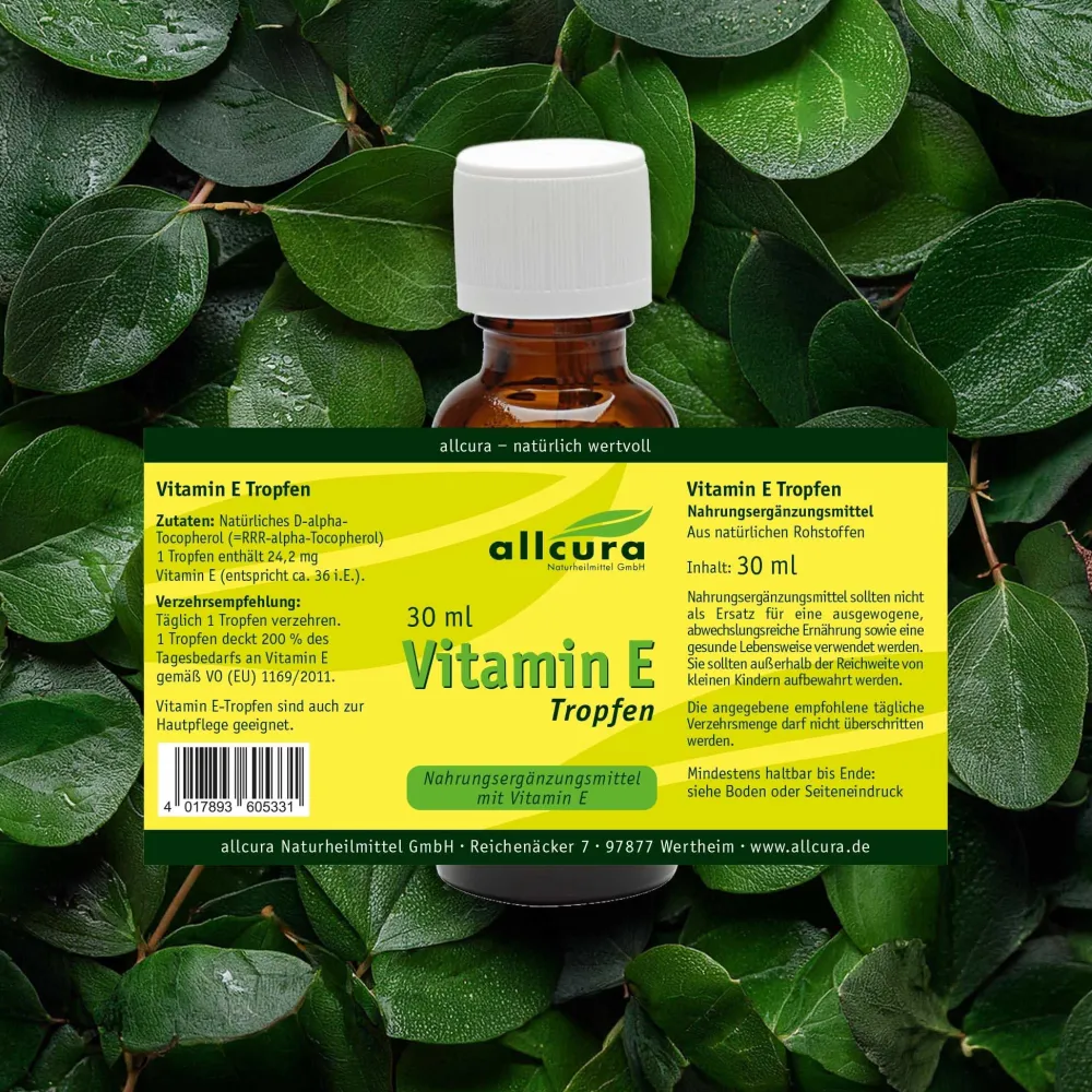Vitamin E Tropfen|allcura Discount
