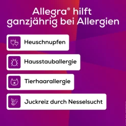 Schmelztabletten bei Heuschnupfen und ganzjährigen Allergien | Praktisch für unterwegs | Schmelzen auf der Zunge - Jetzt 10% mit dem Code nattermann10 sparen*><noscript><img width=