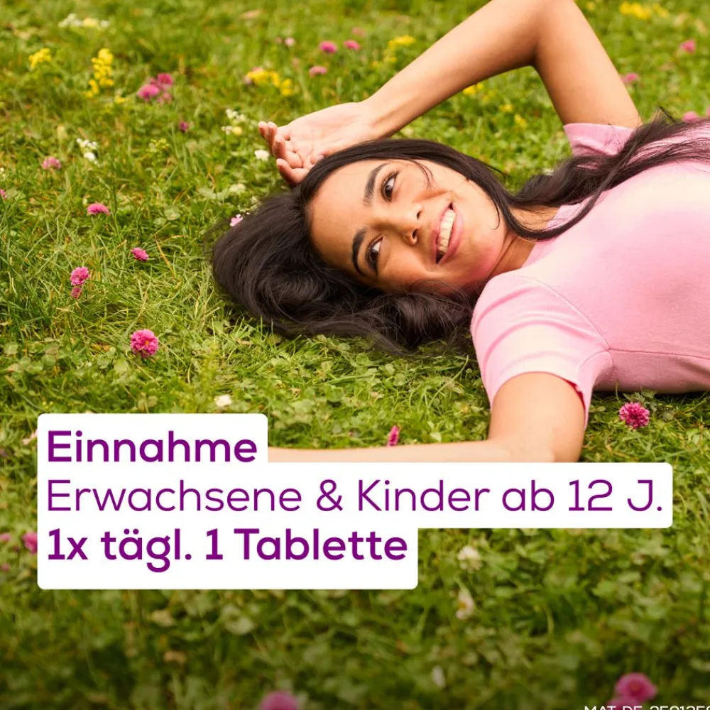 Schmelztabletten bei Heuschnupfen und ganzjährigen Allergien | Praktisch für unterwegs | Schmelzen auf der Zunge - Jetzt 10% mit dem Code nattermann10 sparen*>Allegra