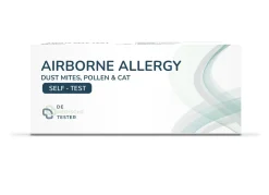 Allergietest (Hausstaubmilben, Katzenhaar & Pollen) - Allergie Test fuer Zuhause - The>TESTER New