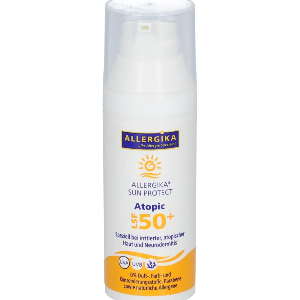 ALLERGIKA® SUN PROTECT Atopic SPF 50+ - Sehr hoher Sonnenschutz bei irritierter, atopischer Haut, Neurodermitis> Sale