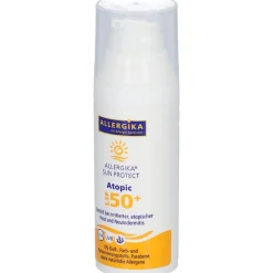 ALLERGIKA® SUN PROTECT Atopic SPF 50+ - Sehr hoher Sonnenschutz bei irritierter, atopischer Haut, Neurodermitis><noscript><img width=