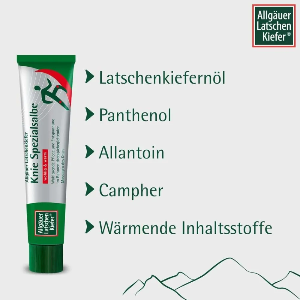 Knie Spezialsalbe|Allgäuer Latschenkiefer Online