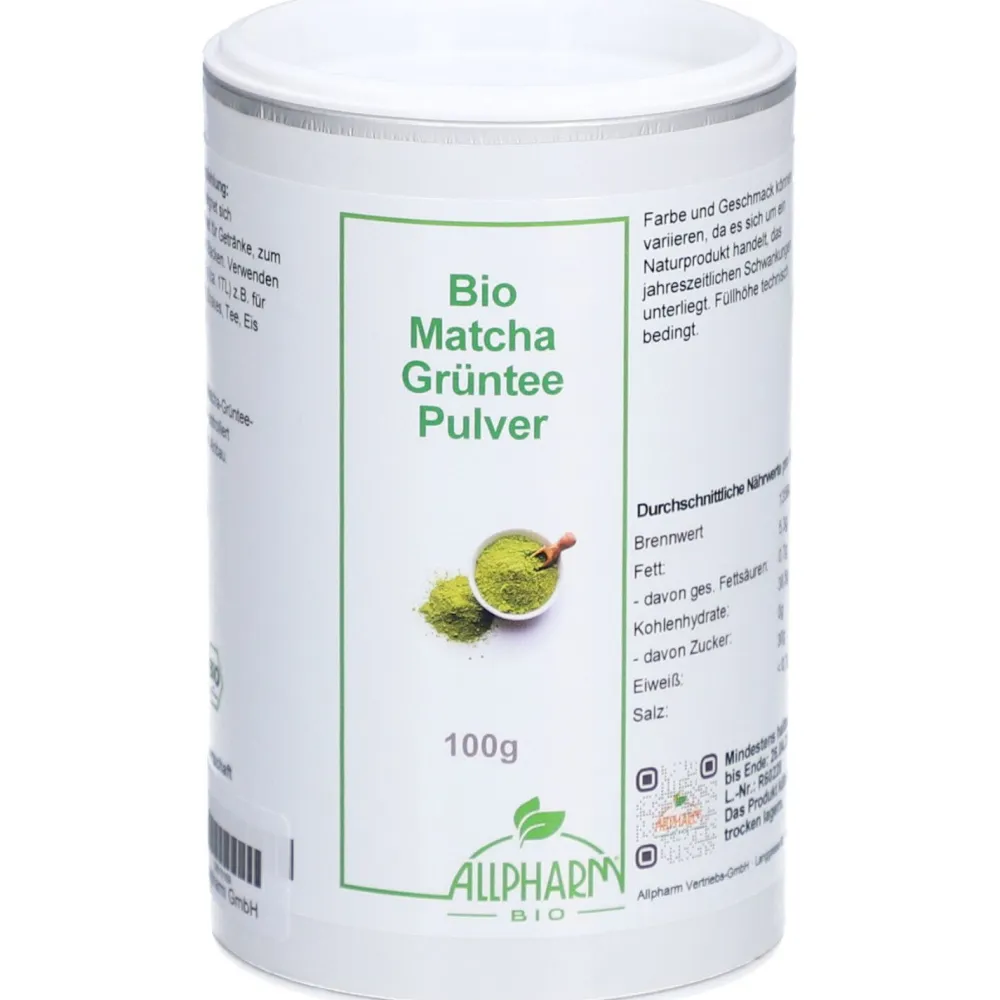 Allpharm Bio Matcha Grüntee Pulver> Best
