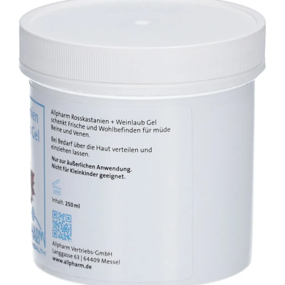Allpharm – Rosskastanien + Weinlaub Gel| Online