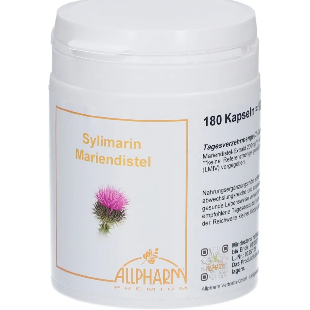 Allpharm Silymarin 80% Mariendistel Premium Kapseln> Hot