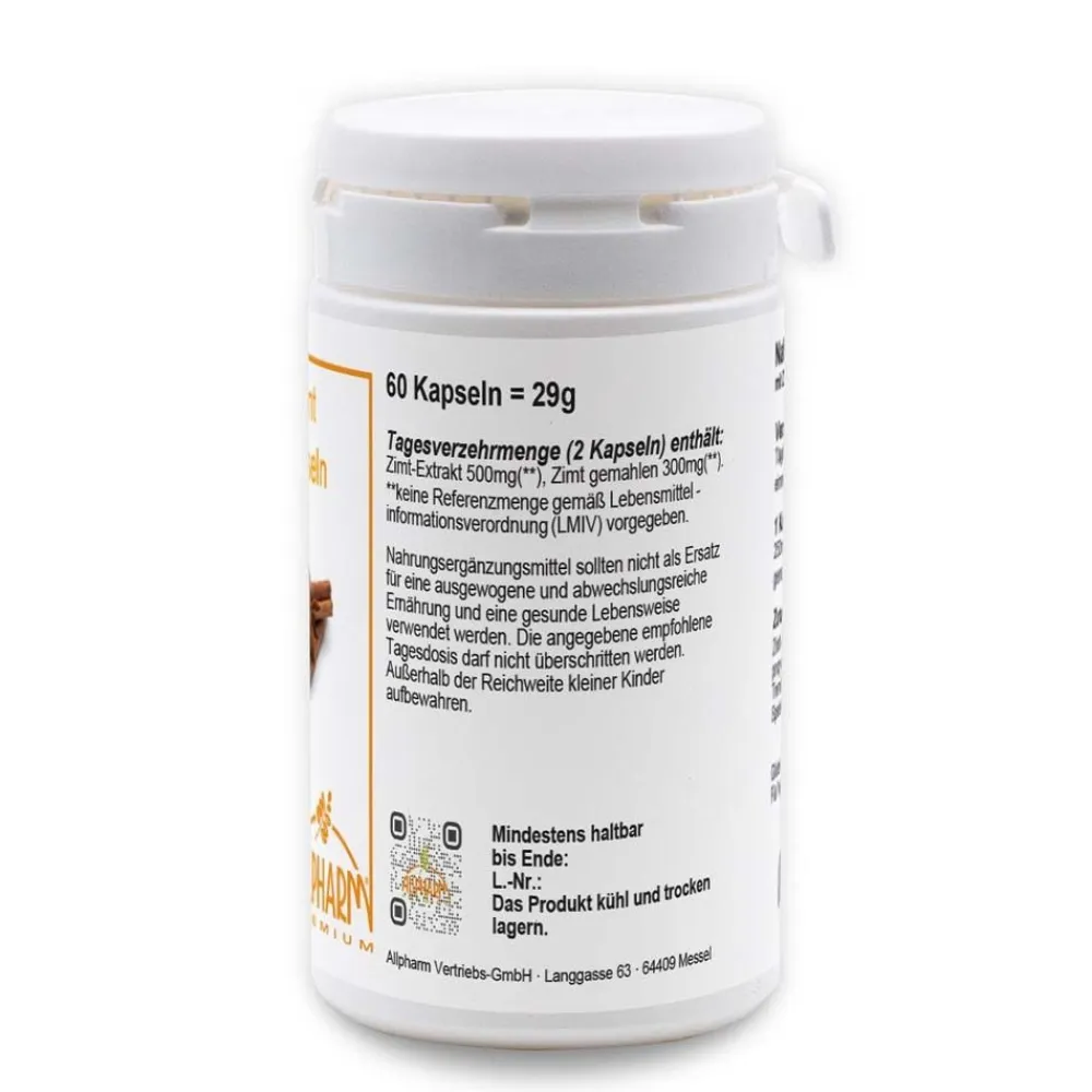 ALLPHARM Zimt Kapseln|