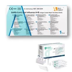 COVID & Influenza A+B Antigen-Schnelltest (Nasenabrstich) | GRATIS parahealth Corona Tests|ALLTEST Hot