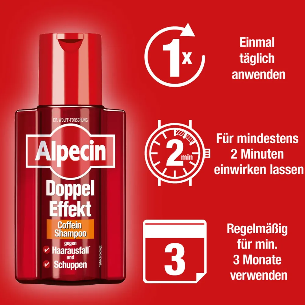 Doppel-Effekt Shampoo|Alpecin Discount