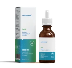 ALPHABINOL® 50% 5000 mg Premium Vollspektrum Öl| Outlet