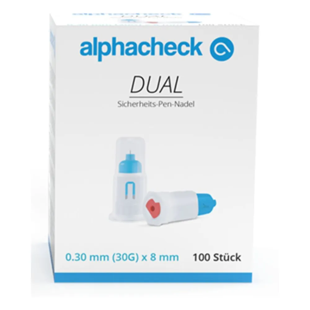 alphacheck DUAL Sicherheits-Pen-Nadeln| Best