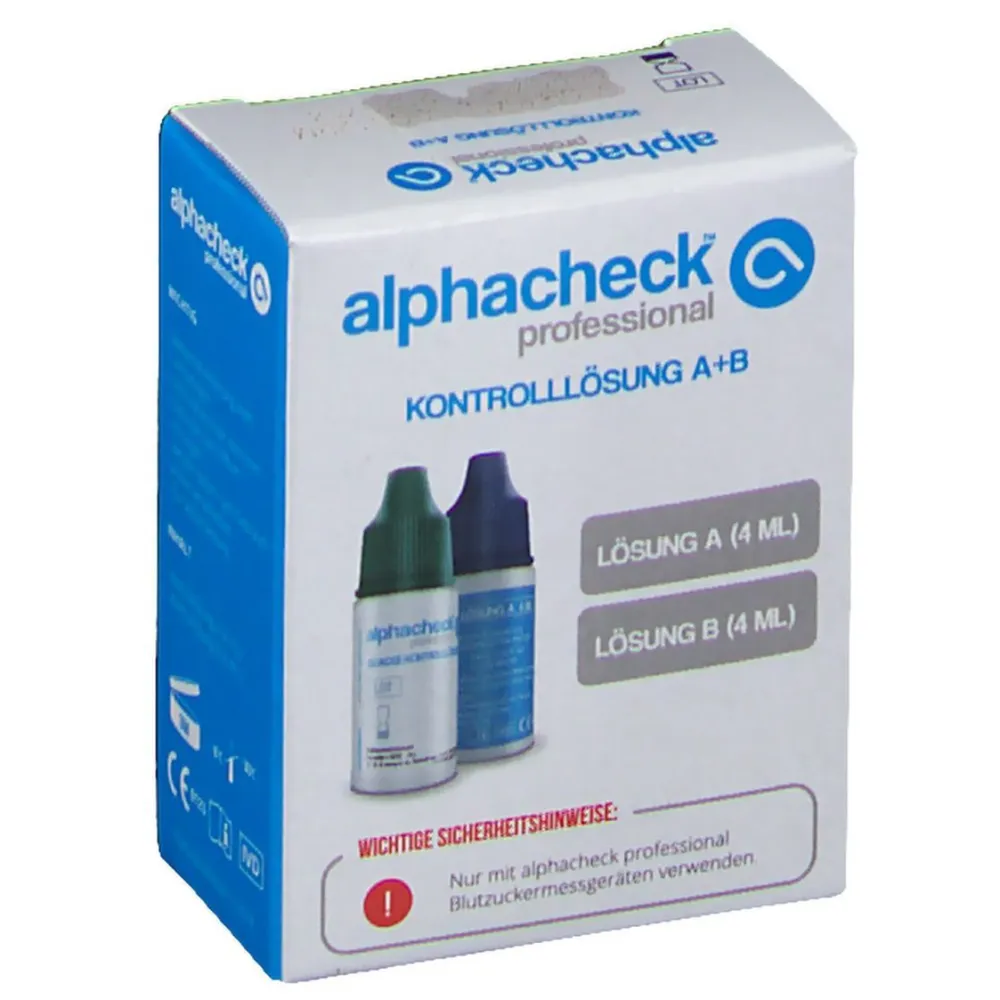 alphacheck professional Kontrolllösung A + B> Online