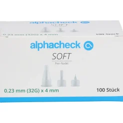 alphacheck Soft Pen Nadeln 32 G x 4 mm><noscript><img width=