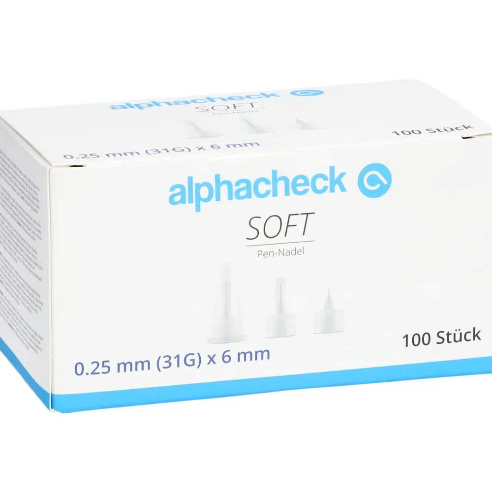 alphacheck soft Pen-Nadeln - Komfortable und sichere Injektion> Online