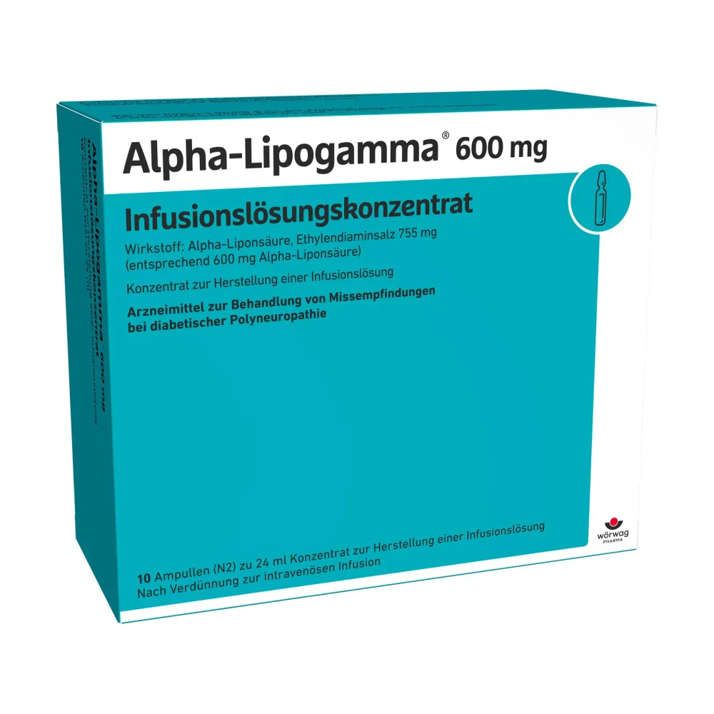 Alpha Lipogamma® 600 mg Infusionslösungskonzentrat>