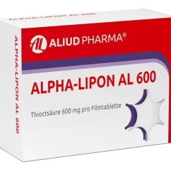 Alpha-Lipon AL 600 für Missempfindungen bei diabetischer Nervenbeschädigung>Aliud Clearance
