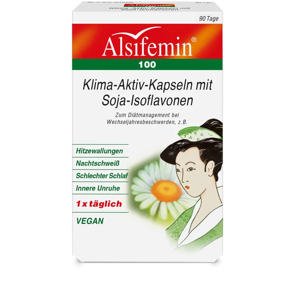 Alsifemin® 100 Klima-Aktiv-Kapseln mit Soja-Isoflavonen> Discount