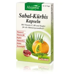 Sabal-Kürbis-Kapseln 30 Stück|Alsiroyal Best