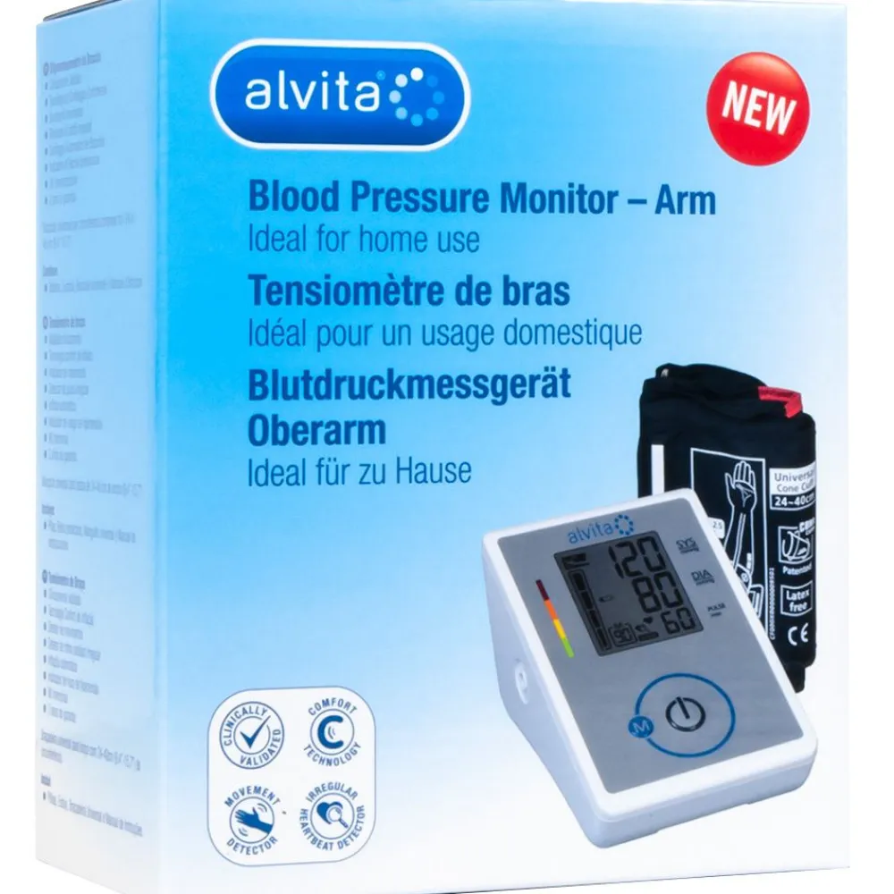 alvita® Oberarm-Blutdruckmessgerät| Outlet