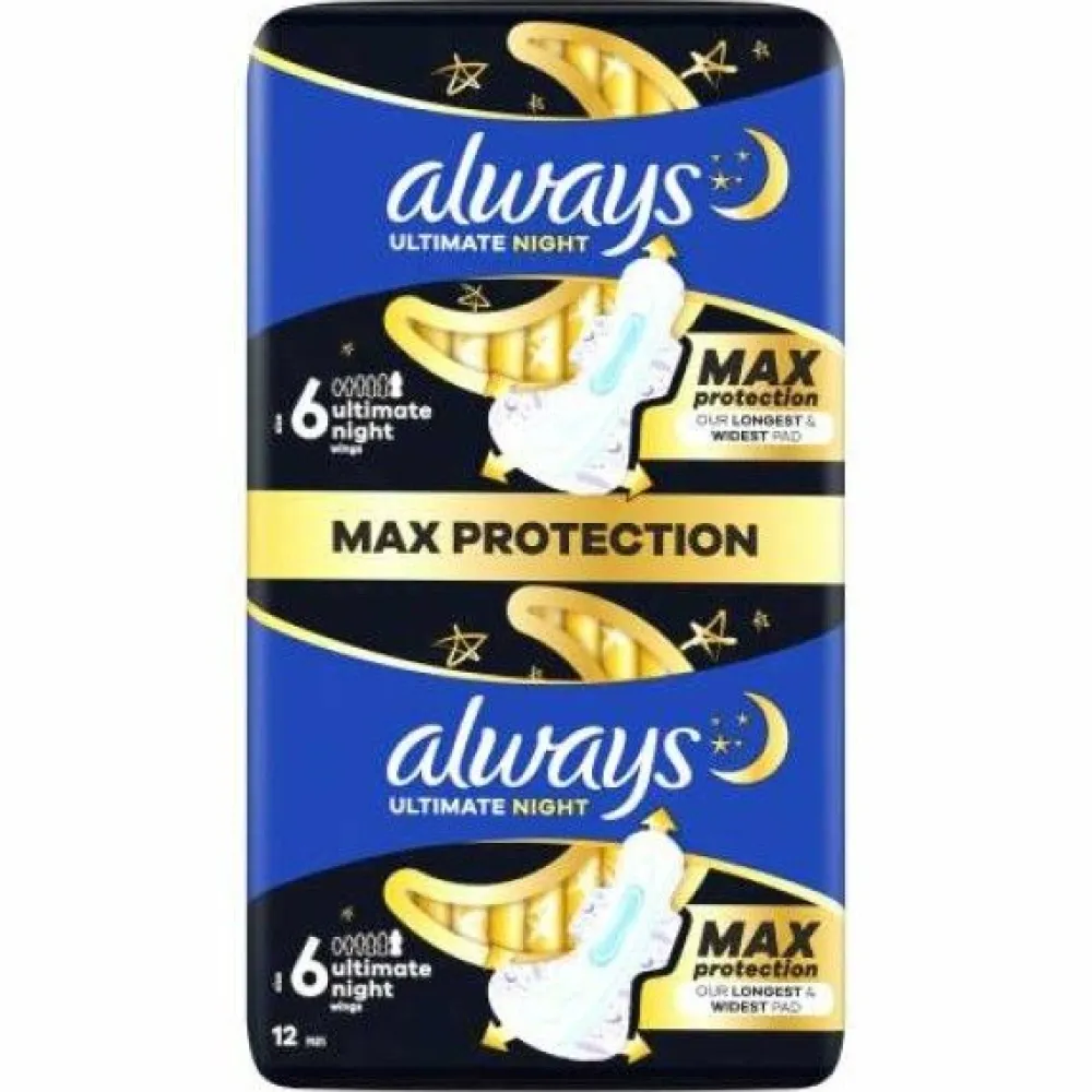 always Binde Ultimate Night - Max Protection> New