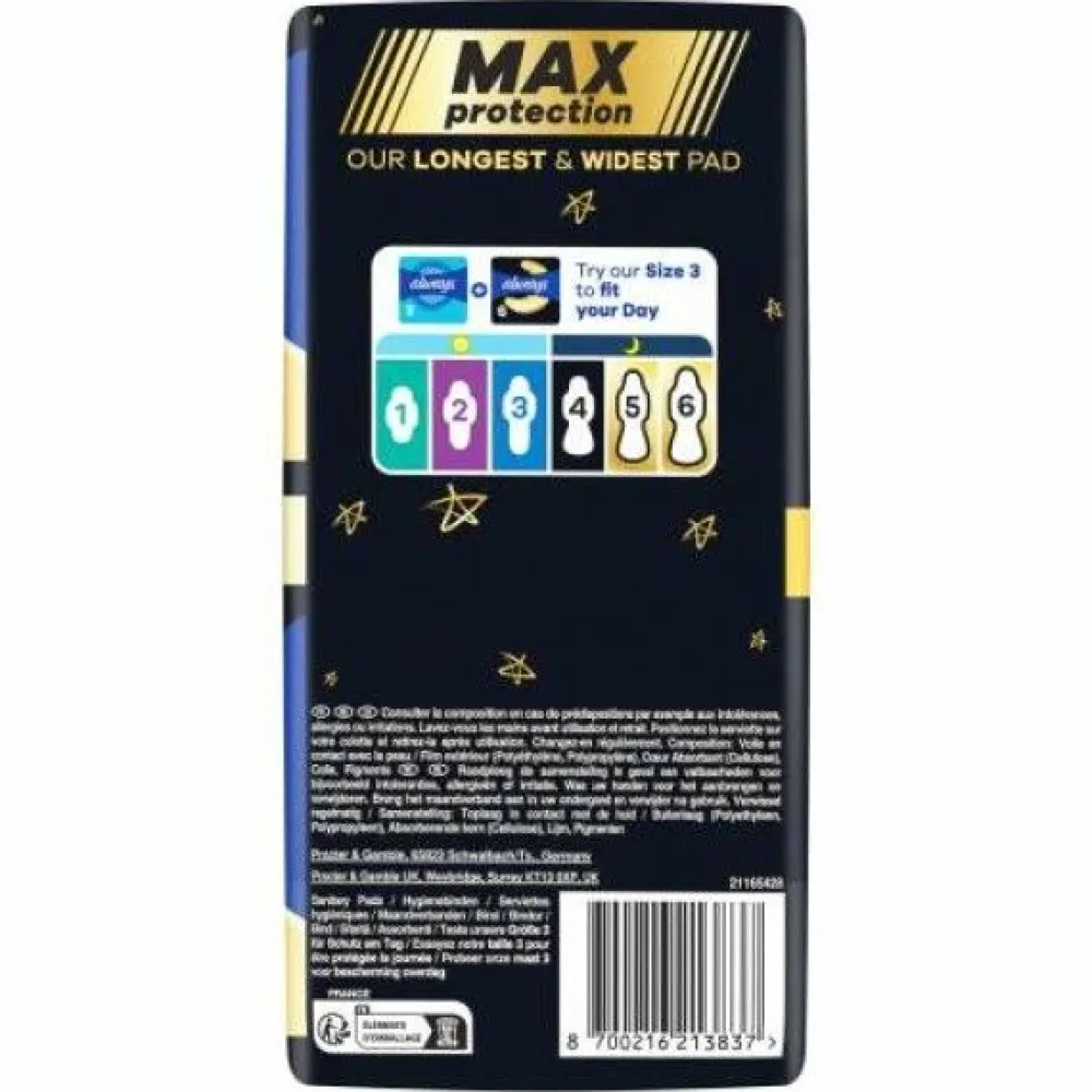 always Binde Ultimate Night - Max Protection> New
