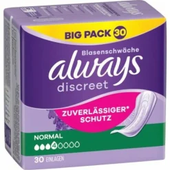 Always Discreet Inkontinenzeinlagen| Clearance