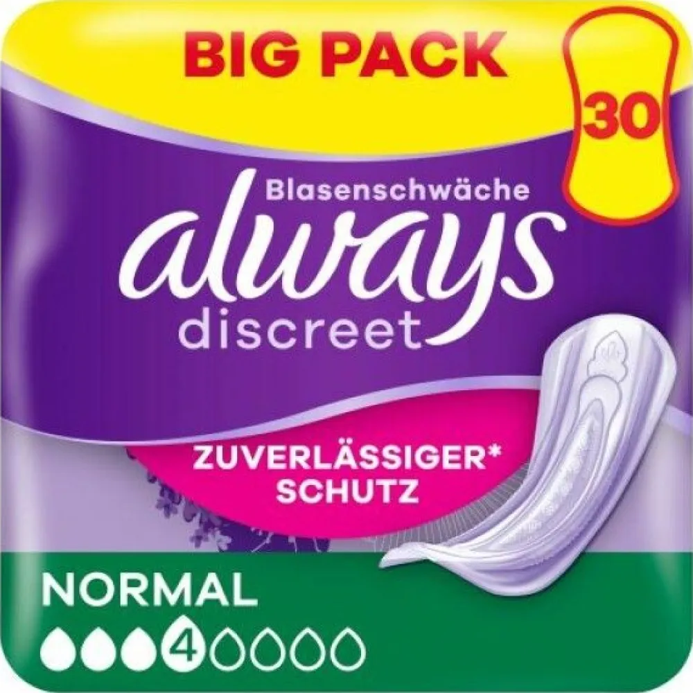 Always Discreet Inkontinenzeinlagen| Clearance