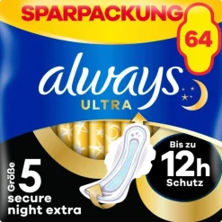 always Ultra Binde Secure Night Monatspaket> Discount