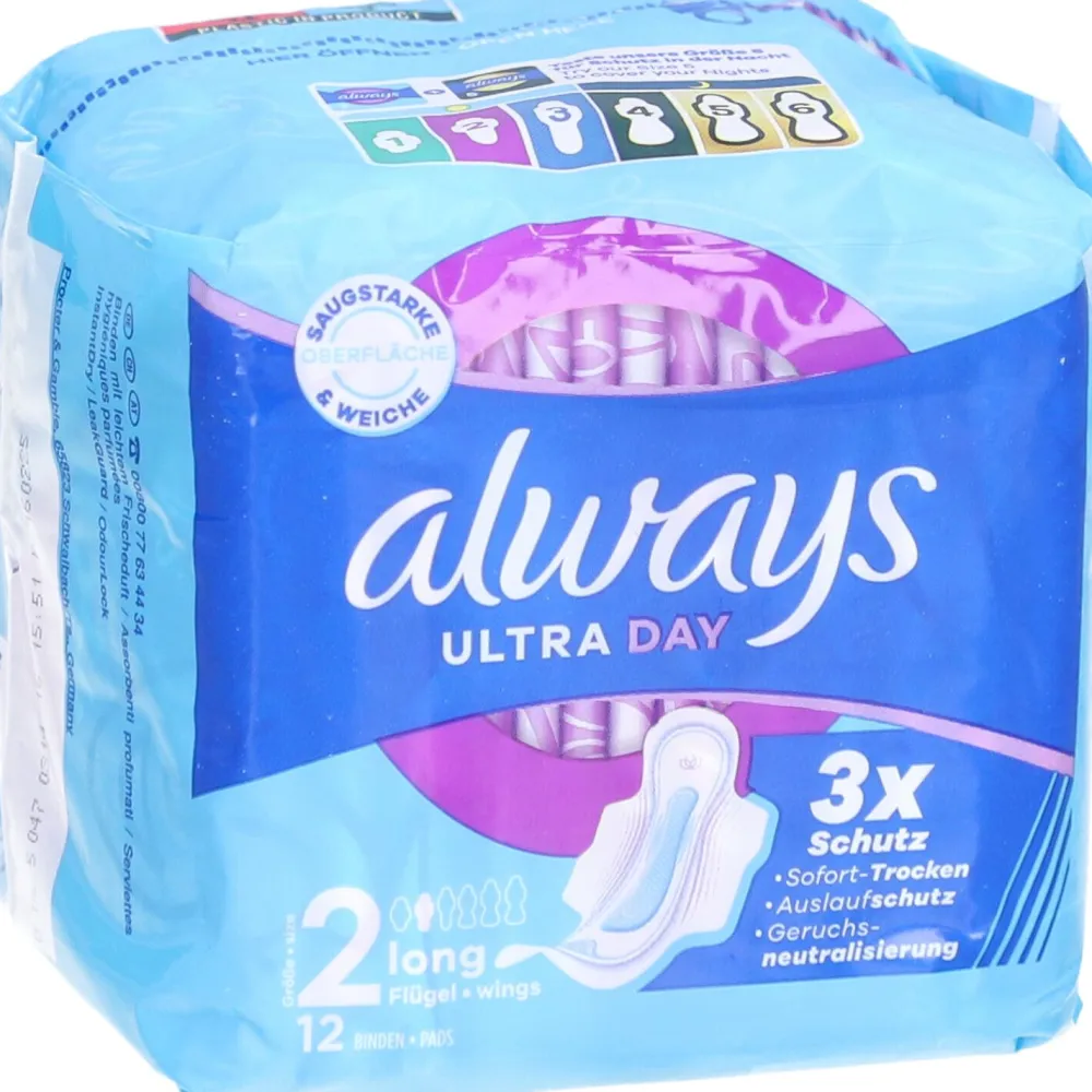 always ultra Long mit Flügeln> Discount