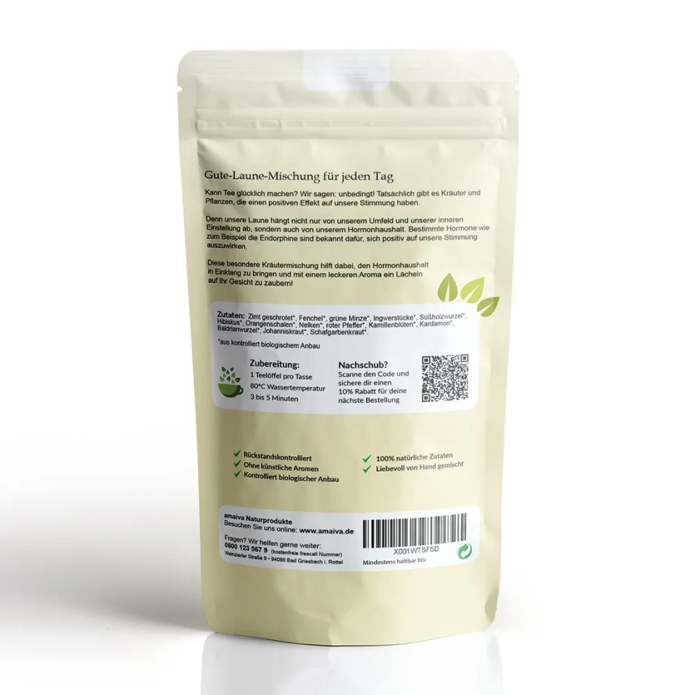amaiva Ayurveda Tee "Joy of Living"| Sale