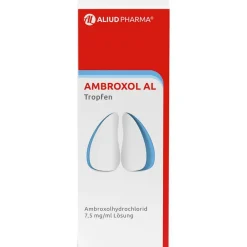 Ambroxol AL Tropfen zur Erleichterung des Abhustens bei erkältungsbedingter Bronchitis (Schleimlöser)|Aliud Clearance