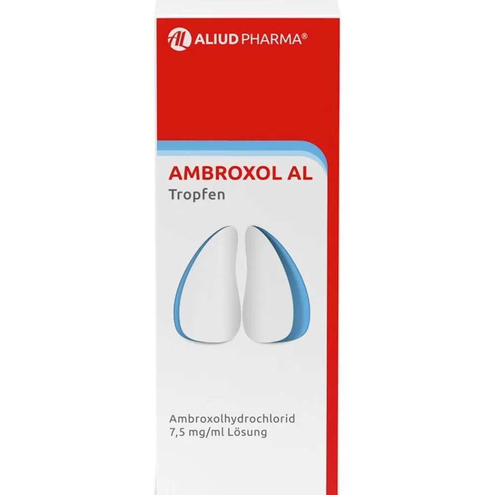 Ambroxol AL Tropfen zur Erleichterung des Abhustens bei erkältungsbedingter Bronchitis (Schleimlöser)|Aliud Clearance