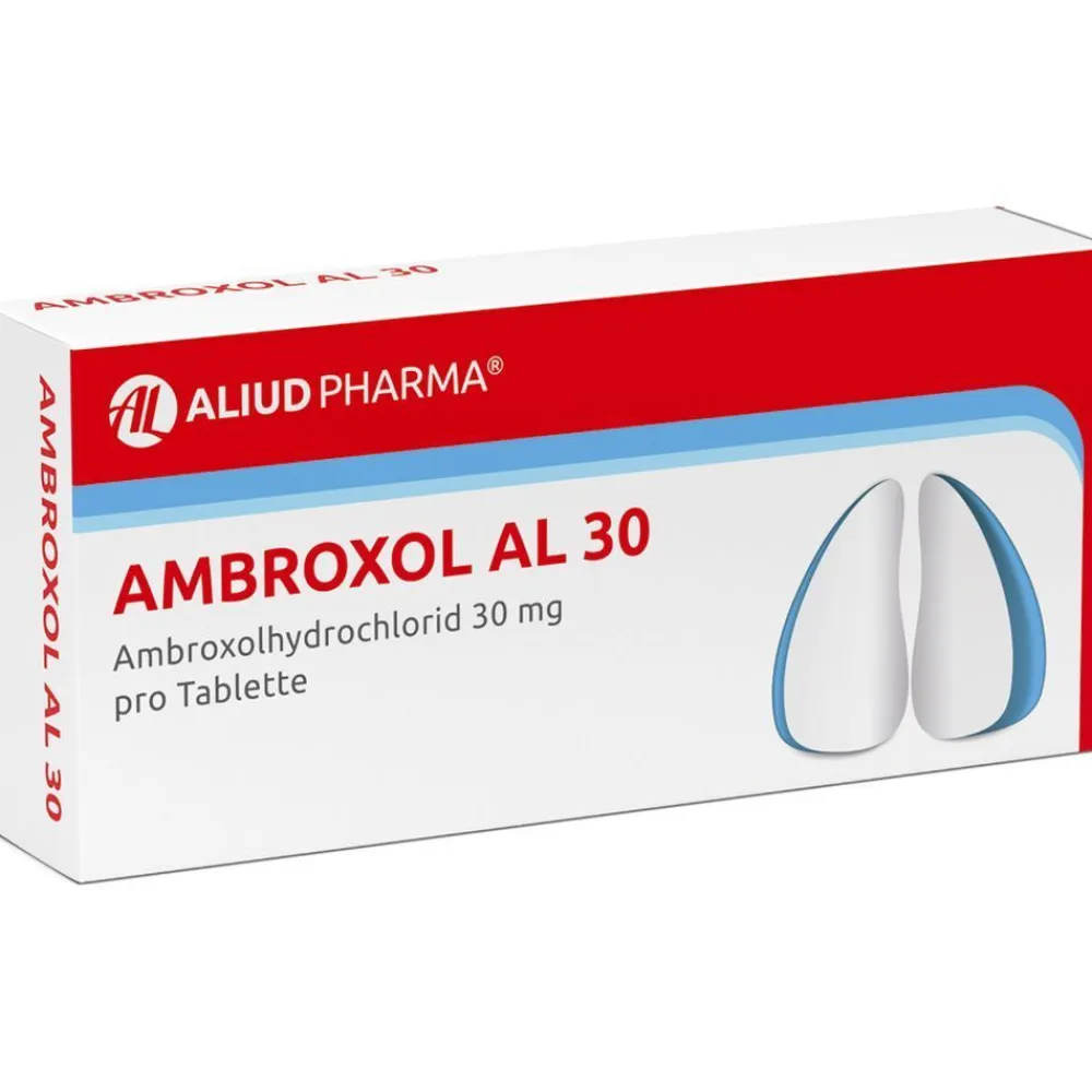 Ambroxol AL 30 zur Erleichterung des Abhustens bei erkältungsbedingter Bronchitis (Schleimlöser)|Aliud Discount