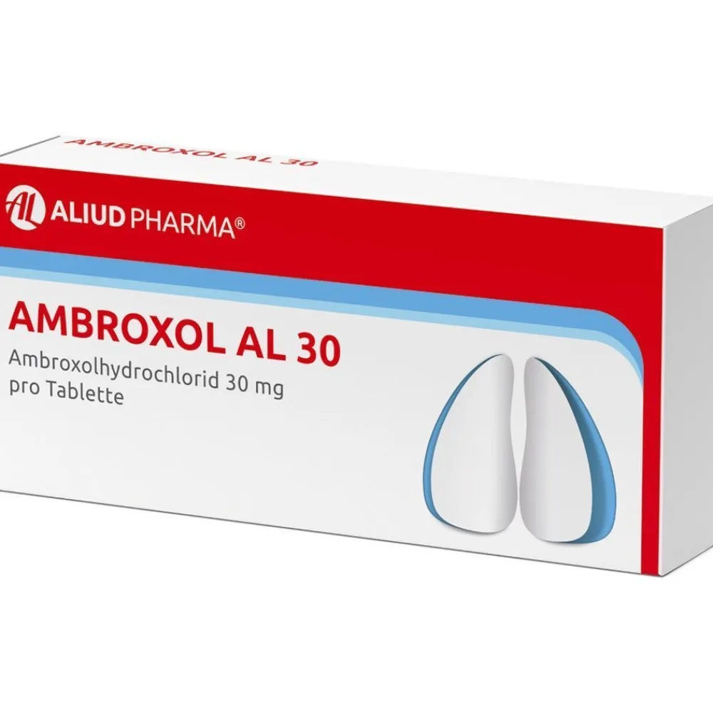 Ambroxol AL 30 zur Erleichterung des Abhustens bei erkältungsbedingter Bronchitis (Schleimlöser)|Aliud Discount