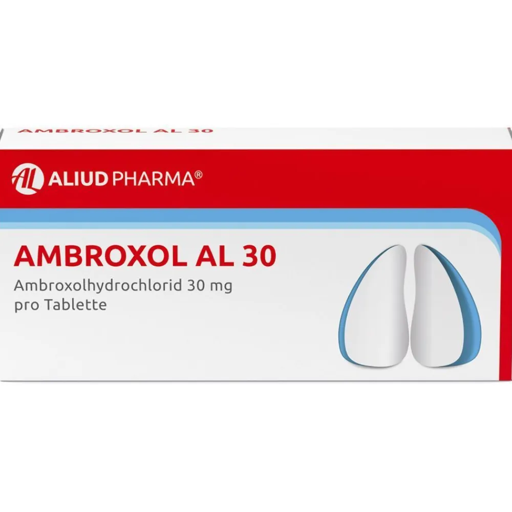 Ambroxol AL 30 zur Erleichterung des Abhustens bei erkältungsbedingter Bronchitis (Schleimlöser)|Aliud Discount