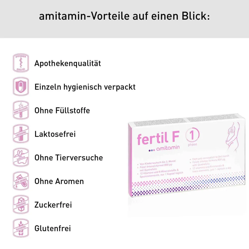 amitamin® fertil F phase 1> Discount