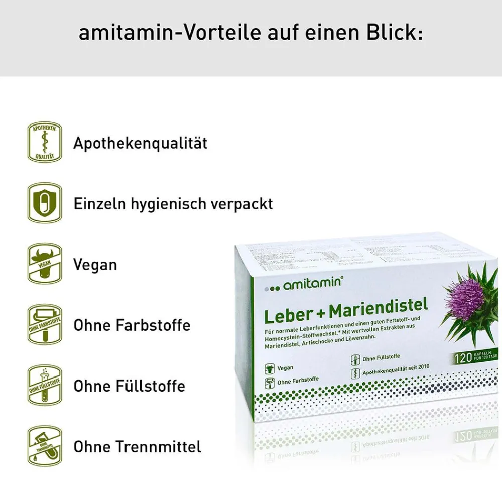 amitamin® Leber + Mariendistel> Best