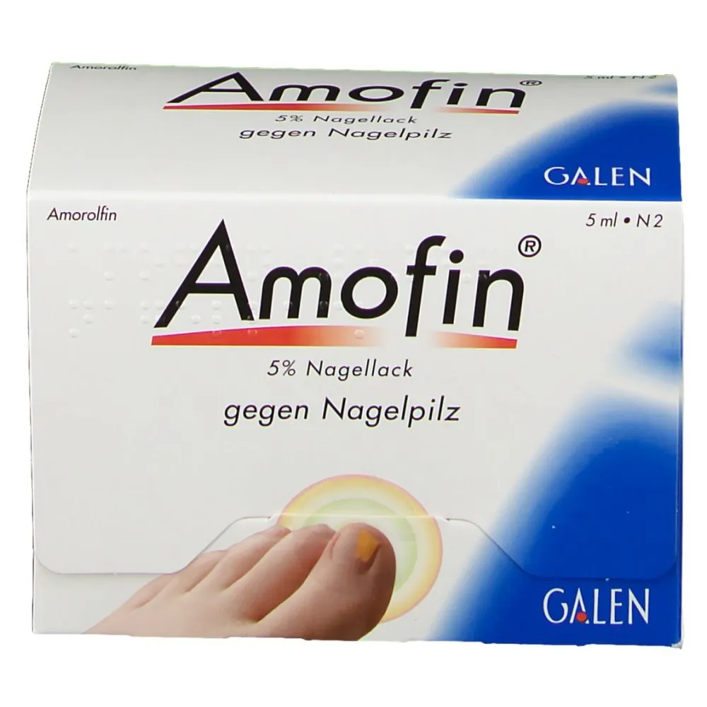 Amofin® 5 % Nagellack gegen Nagelpilz| Hot