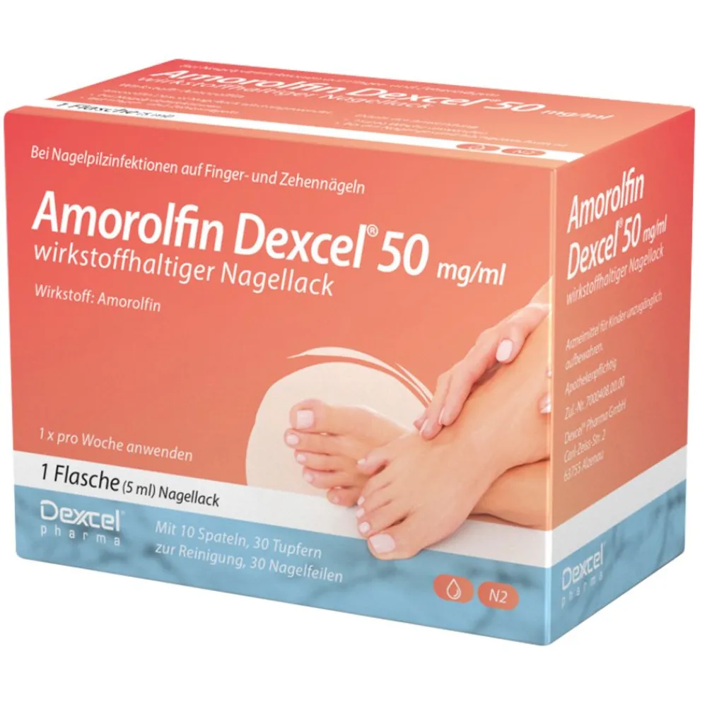 Dexcel® 50 mg/ml, bei Nagelpilz>Amorolfin Outlet