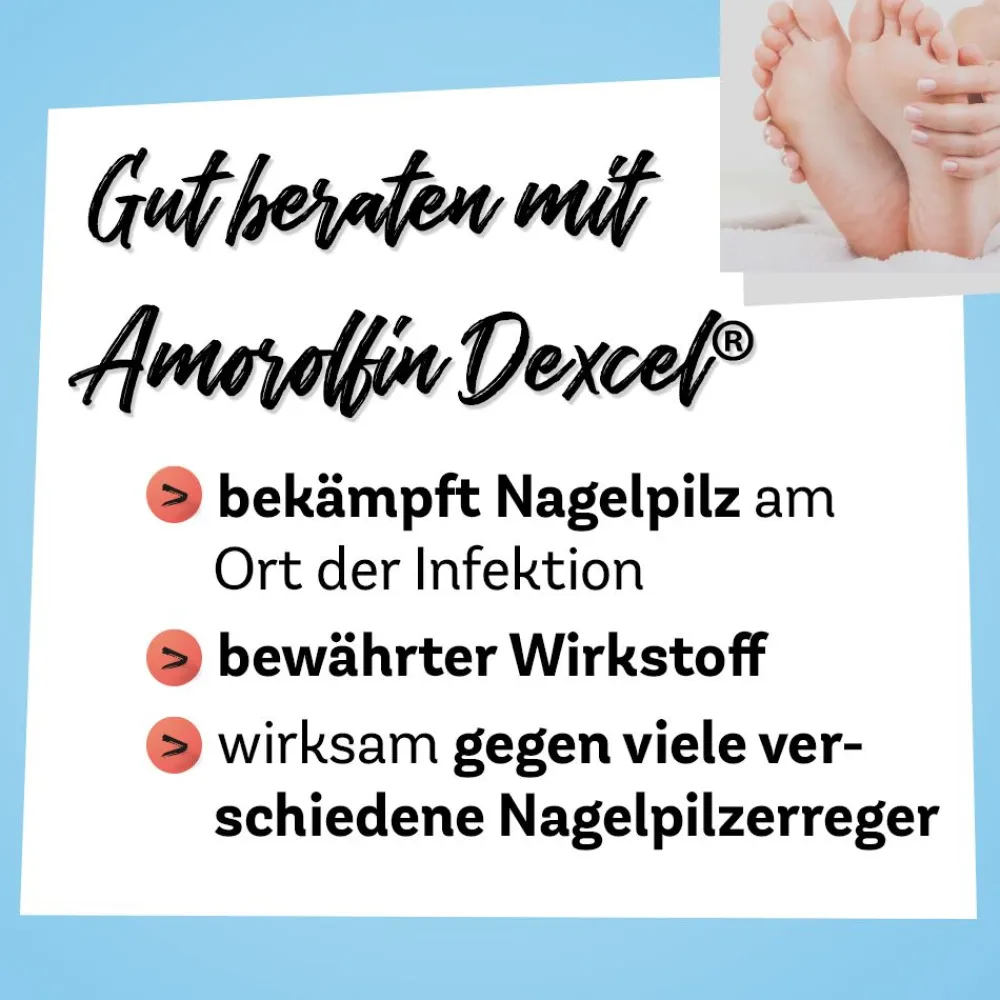 Dexcel® 50 mg/ml, bei Nagelpilz>Amorolfin Outlet