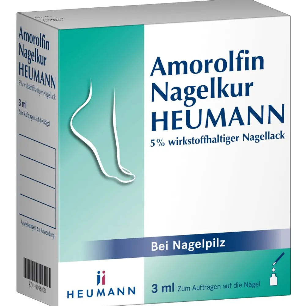 Nagelkur Heumann 5% wirkstoffhaltiger Nagellack>Amorolfin