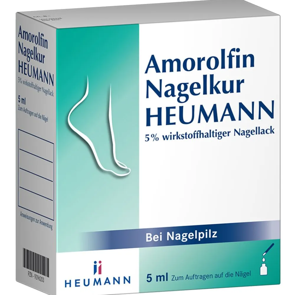 Nagelkur Heumann 5% wirkstoffhaltiger Nagellack>Amorolfin