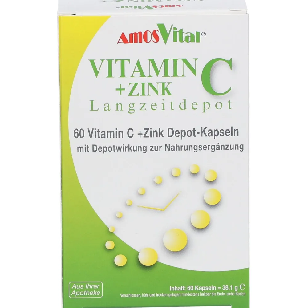 AmosVital® Vitamin C+Zink Depot Kapseln> Online
